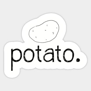 Potato Sticker